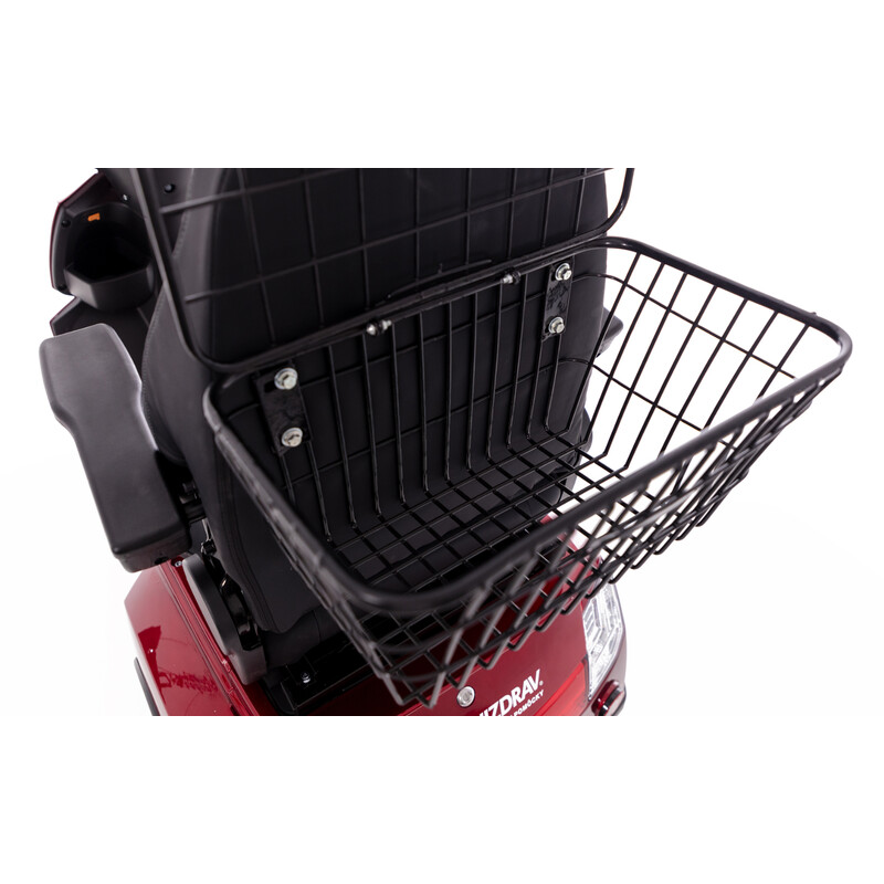 CHAMPION elektromos háromkerekű scooter - 1000 W-os motor, bordó (Használt darab)