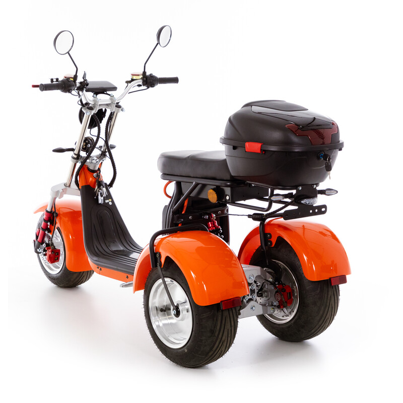 Elektromos Chopper UNIZDRAV EasyRide, narancssárga