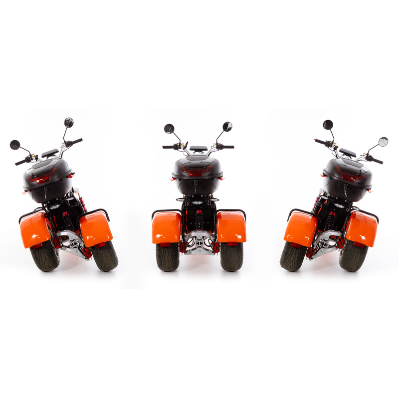 Elektromos Chopper UNIZDRAV EasyRide, narancssárga