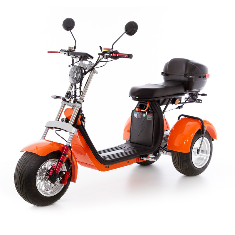 Elektromos Chopper UNIZDRAV EasyRide, narancssárga