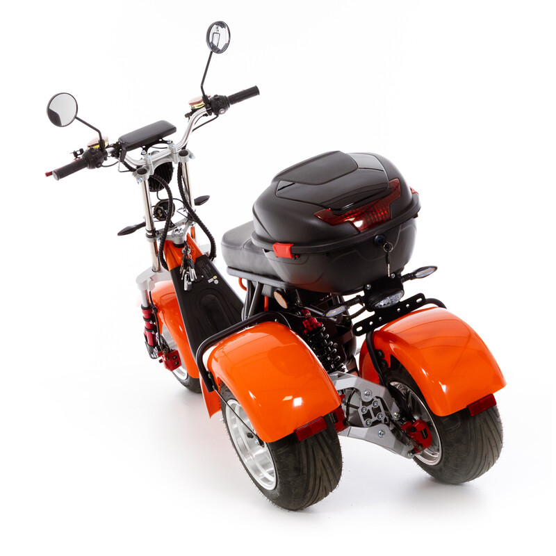 Elektromos Chopper UNIZDRAV EasyRide, narancssárga