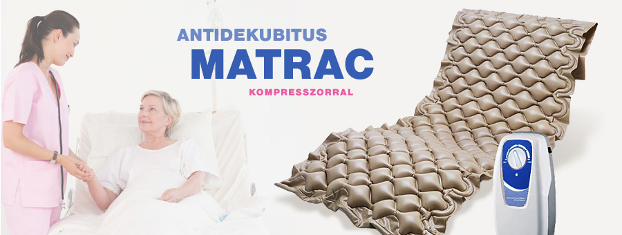 Antidekubitus matrac (200 cm x 90 cm) kompresszorral